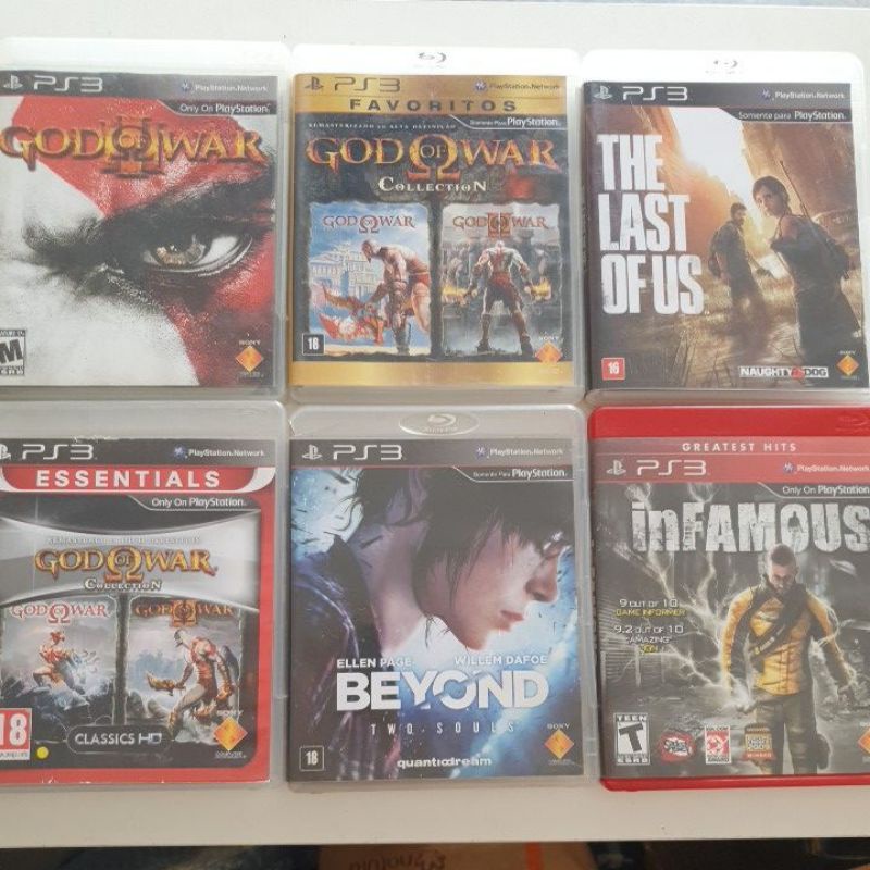 Jogos Exclusivos Ps3 Originais - Mídia Física- Sem Riscos - Uncharted Killzone Little Big Planet