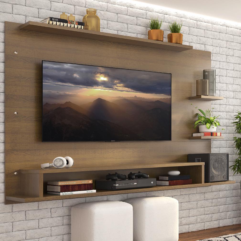 Painel para TV até 60 Polegadas Madesa Alfa com Nicho - Rustic - Home & Living