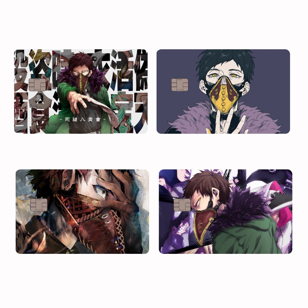 Película Adesivo Cartão Overhaul Kai Chisaki Boku no Hero Academia Excelente Qualidade