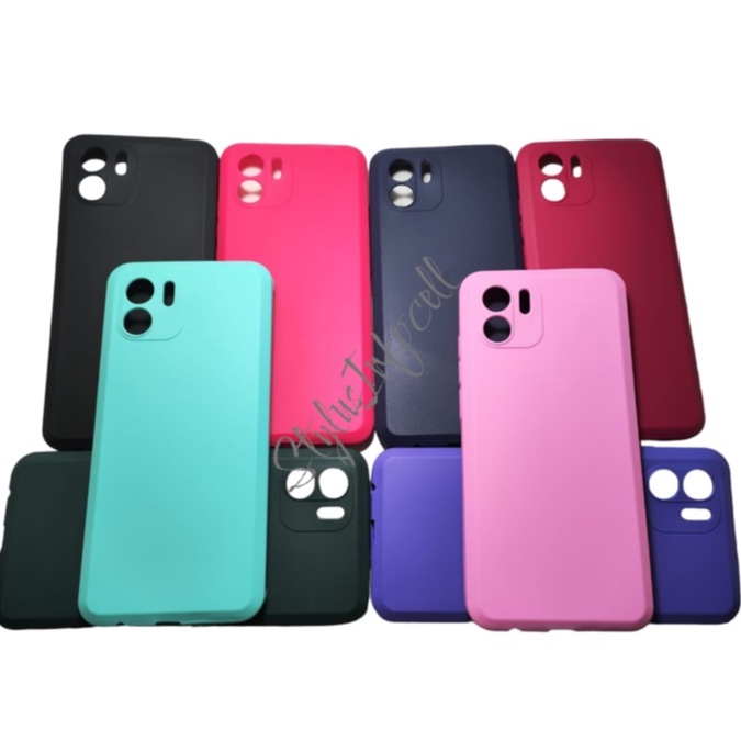 Capa Case para Xiaomi Redmi A1 Interno Aveludada Com proteção de Câmera Varias Cores