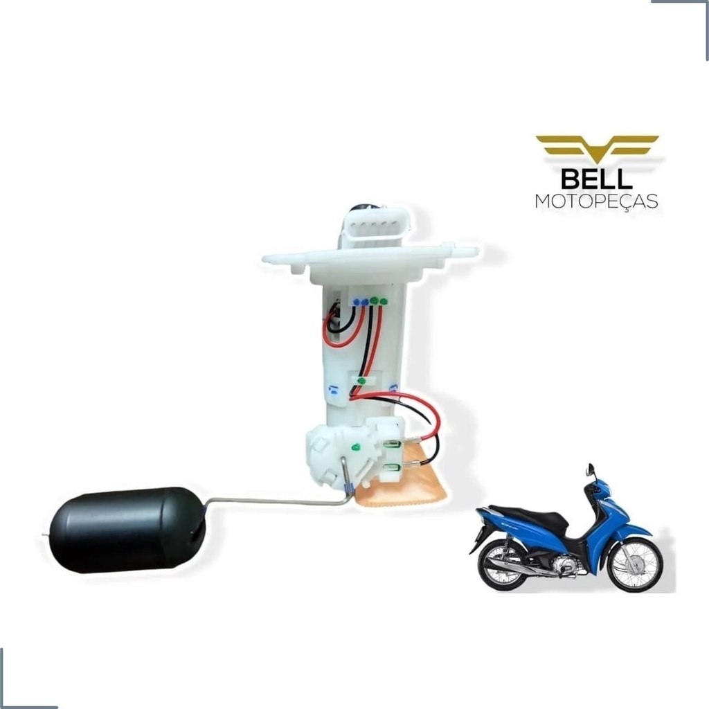 Bomba de Combustivel com Boia para Moto Honda Biz 125 Ks 2009/ 2010