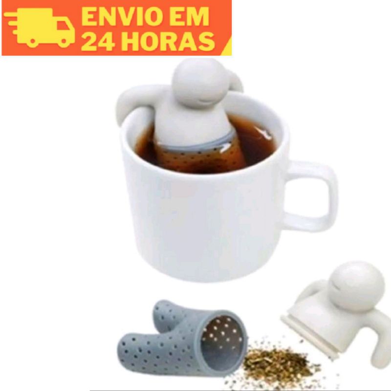 Difusor Para Chá Mr. Tea Silicone Relax Mergulhador Filtro oferta