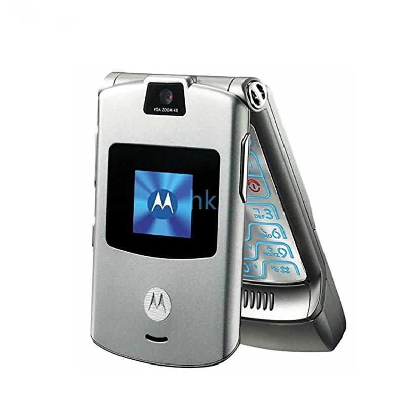 Celular Motorola Razr V3 Prata - Escorrega o Preço