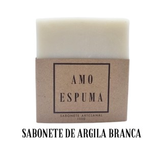 Sabonete de Argila Branca Clareador Peles Sensiveis