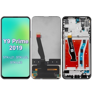 Tela Frontal Touch Display Huawei Y9 Prime 2019 / P-Smart Z STK-L21 L22 LX3 em Oferta na Shopee