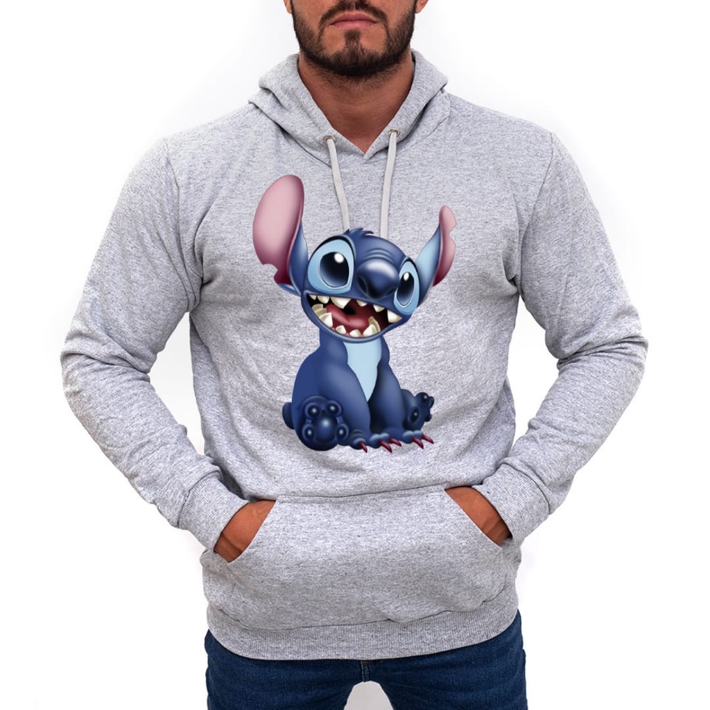 Blusa Moletom Lilo Lilo & Stitch Canguru