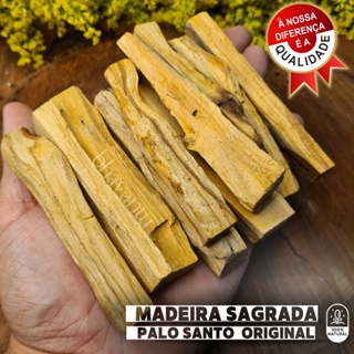 Palo Santo Peruano Incenso 100% Natural Madeira Sagrada 100 Gramas em Oferta na Shopee