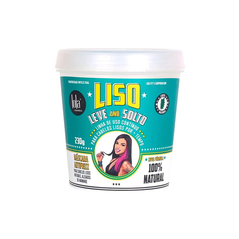 Lola Cosmetics Liso, Leve and Solto Máscara Antifrizz 230g - Beauty