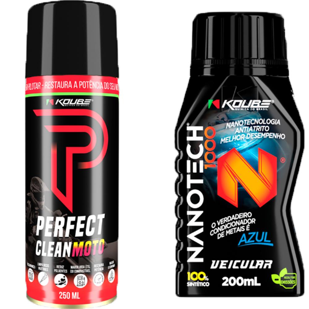 1 Perfect Clean Moto 250ml + 1 Nanotech 200ml  -  Koube