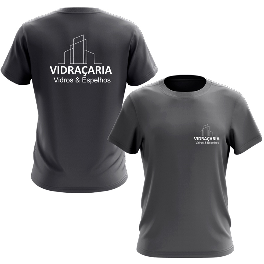 Camiseta Vidraceiro Vidraçaria Uniforme Profissional Serviço