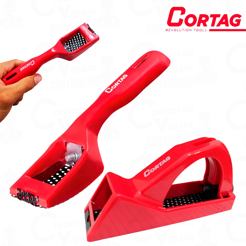 Raspador Manual Tipo Plaina Ou Reto Para Drywall E Gesso Madeira Plástico - Cortag em Oferta na Shopee