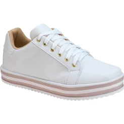 Tênis Feminino Lumiss Casual Confortável Original Básico Sapatênis Promoção Barato