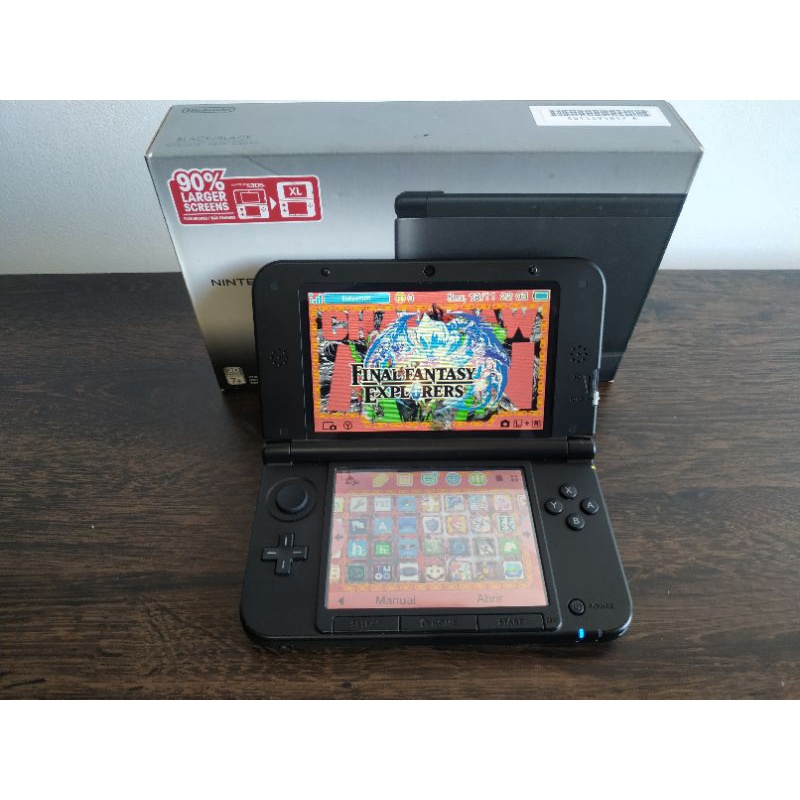 New Nintendo 3ds Xl 32gb Com Vários Jogos - Escorrega o Preço