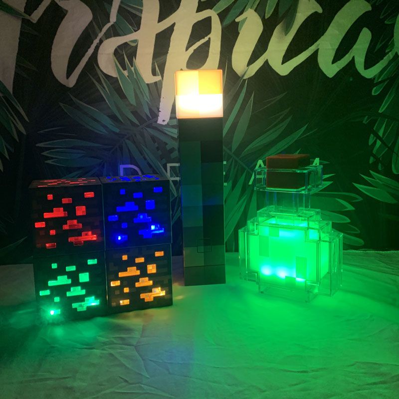 Lampada Minecraft led