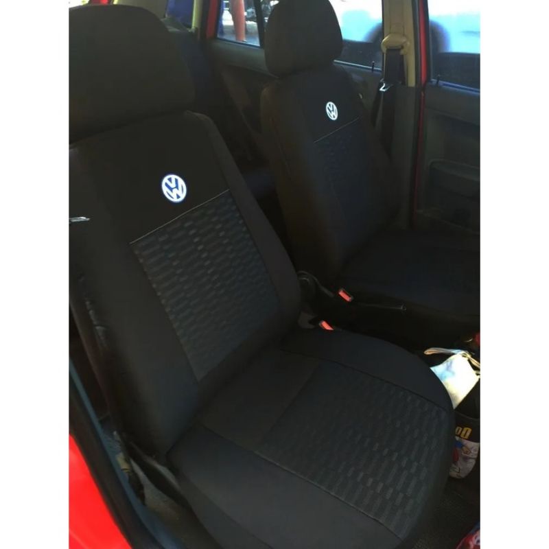 Capa de banco carro em Tecido Original IGUAIS OS DA MONTADORA VOLKSWAGEN GOL, FOX, CROSSFOX