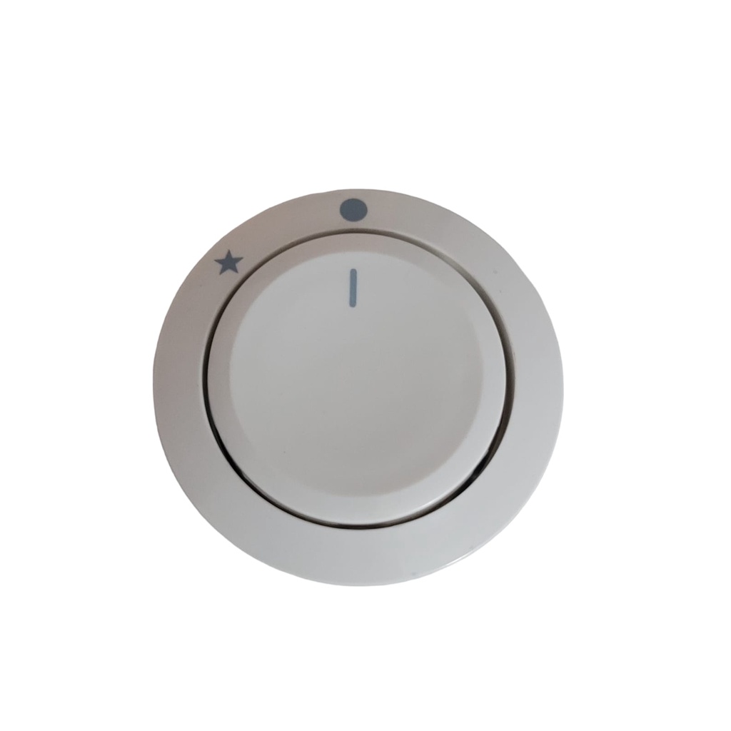 Botão Manipulo Fogão Bosch Branco 493243