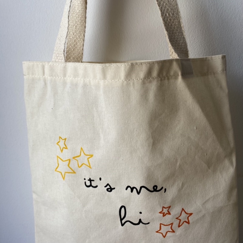 bolsa ecológica ecobag anti-hero taylor swift de algodão cru artesanal tamanho 30x35 ou 35x40cm