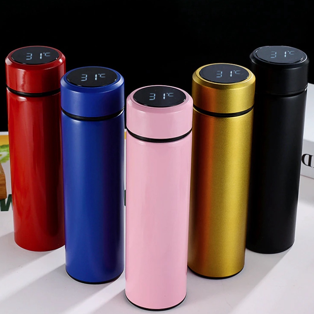 Tazza Autoagitante Con Agitatore Magnetico – 380 Ml, Acciaio Inox 304, Indicatore Di Temperatura, Batteria 350 MAh