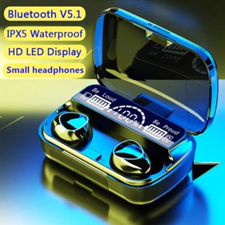 Novo Microfone Sem Fio M10 TWS Bluetooth 5.1 9D À Prova D