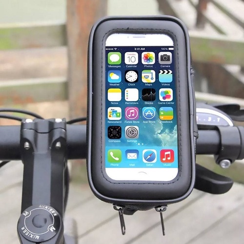 Suporte Case Capa Celular À Prova D'água 6,3'' Gps Moto Bike
