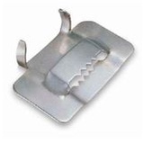 Fecho Fita De Aço Galvanizada Fecho Dentado 3/4 100 Unidades
