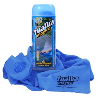 Toalha Mágica Super Original Absorve Água Limpa Seca Carro