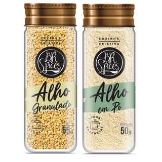 Kit Alho em Pó e Alho Granulado