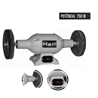 Politriz De Bancada 1cv Profissional Rz-po750m Razi