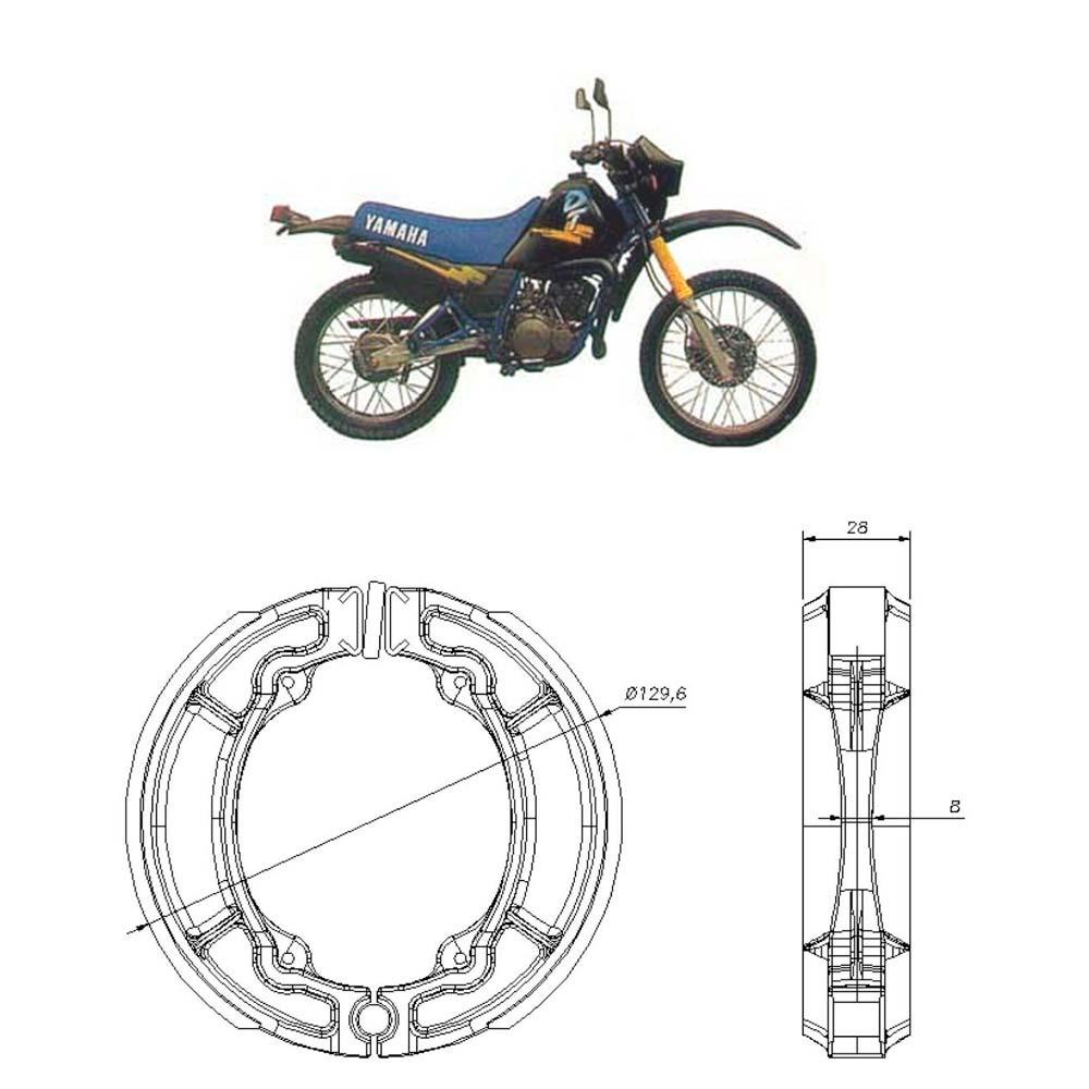 Patim Lona Freio Cobreq Yamaha DT 180 1981-1987