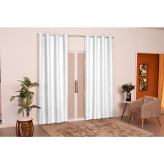 Cortina Antonella branco neve 3,00 x 2,35