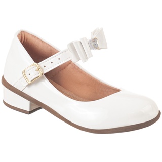 Sapatilha Infantil Feminina Laço Enfeite Coração Pérola Brilho Boneca Saltinho Baixo Médio Festa Moda Blogueira em Oferta na Shopee