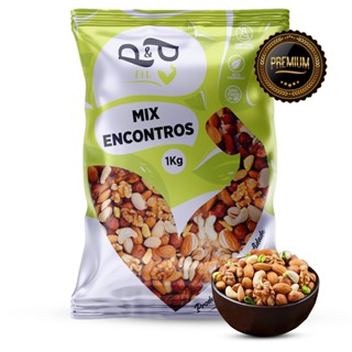 Mix Encontros Nuts Castanhas Nozes Pistache Amendoas Noz Pecan 1Kg