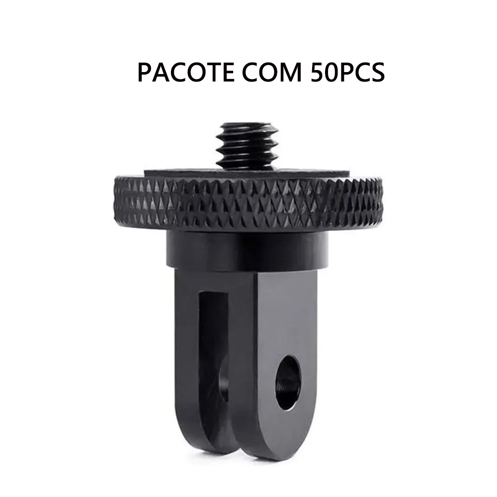 50PCS Adaptador Suporte Camera X Acessorios Gopro Hero Rosca 1/4