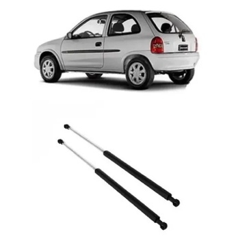 Par Amortecedor de Porta Malas Para Tampa Traseira Corsa Hatch 2 Portas 1994 Até 2001