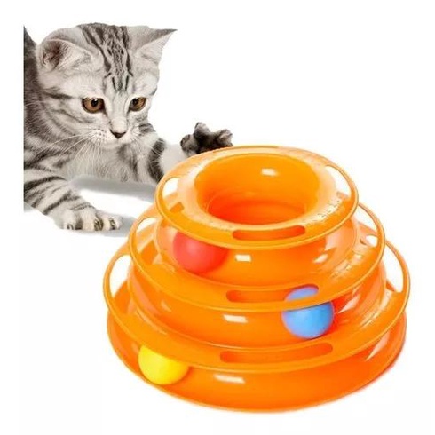 Brinquedo Interativo para Gatos Torre Bolinhas em Oferta na Shopee