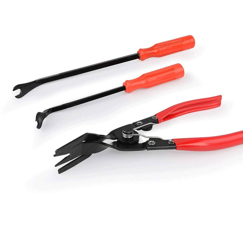 Painel Da Porta Do Carro Elevador De Pregos/Cola Ferramenta De Remoção De Fivelas/Alicate Interior Leve