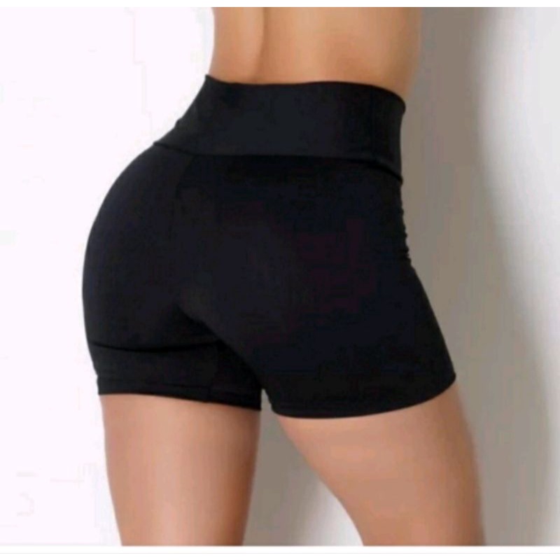 1 shorts curto  academia tecido suplex em Oferta na Shopee