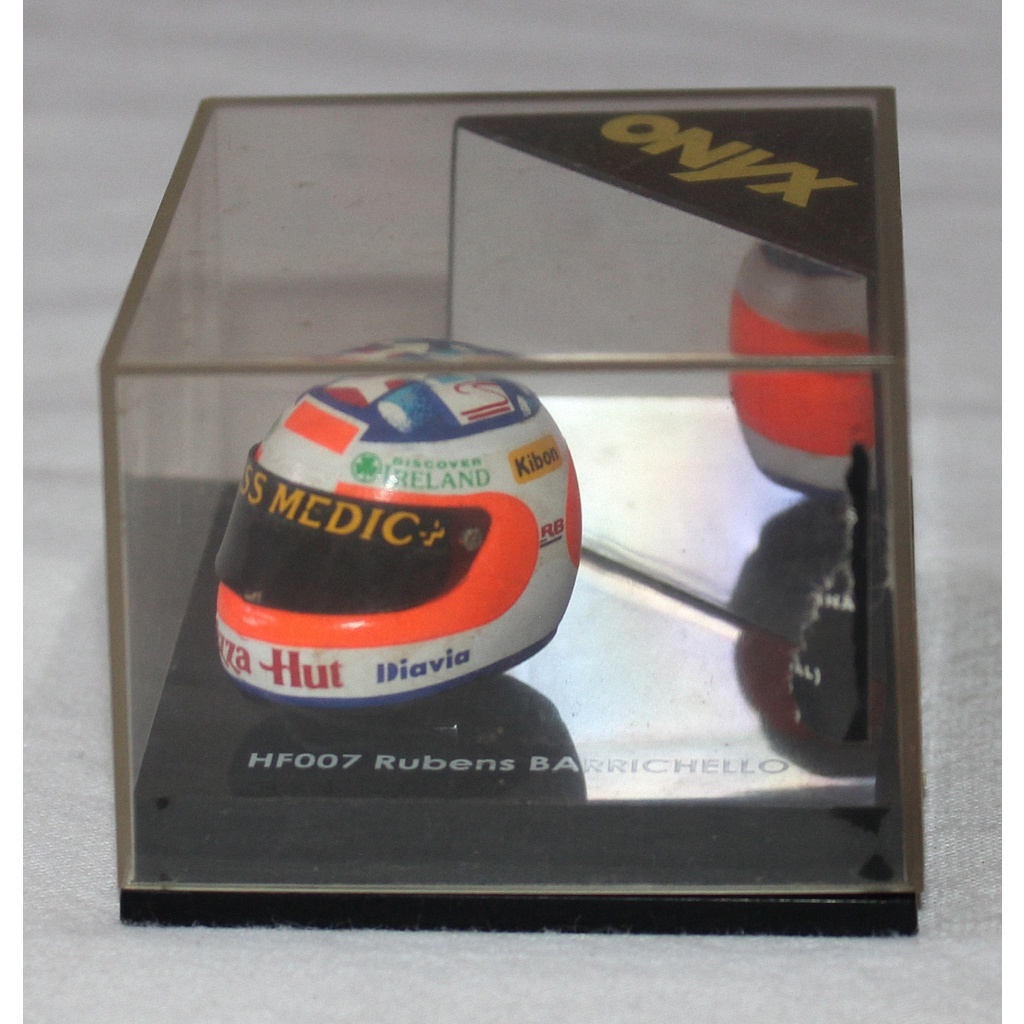 Capacete Em Miniatura Rubens Barrichello 1994 Onyx