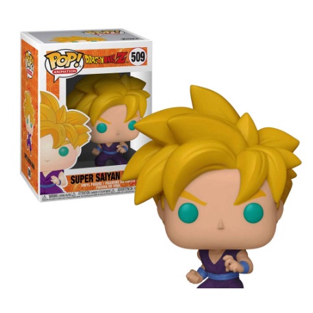 Funko Pop Dragon Ball Z Super Saiyan Gohan Exclusivo Shopee Brasil