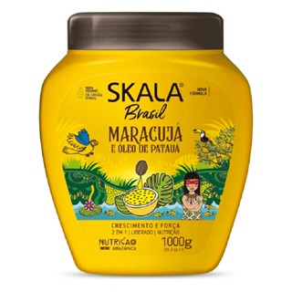 Creme de Tratamento para cabelos Skala 2 em 1 Maracujá e Óleo de Patauá crescimento e força vegano