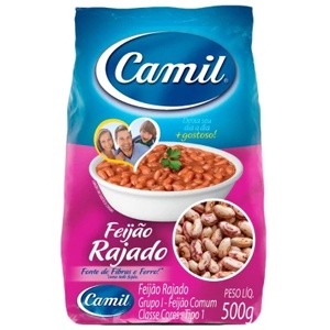 Feijão Rajado Camil 500G