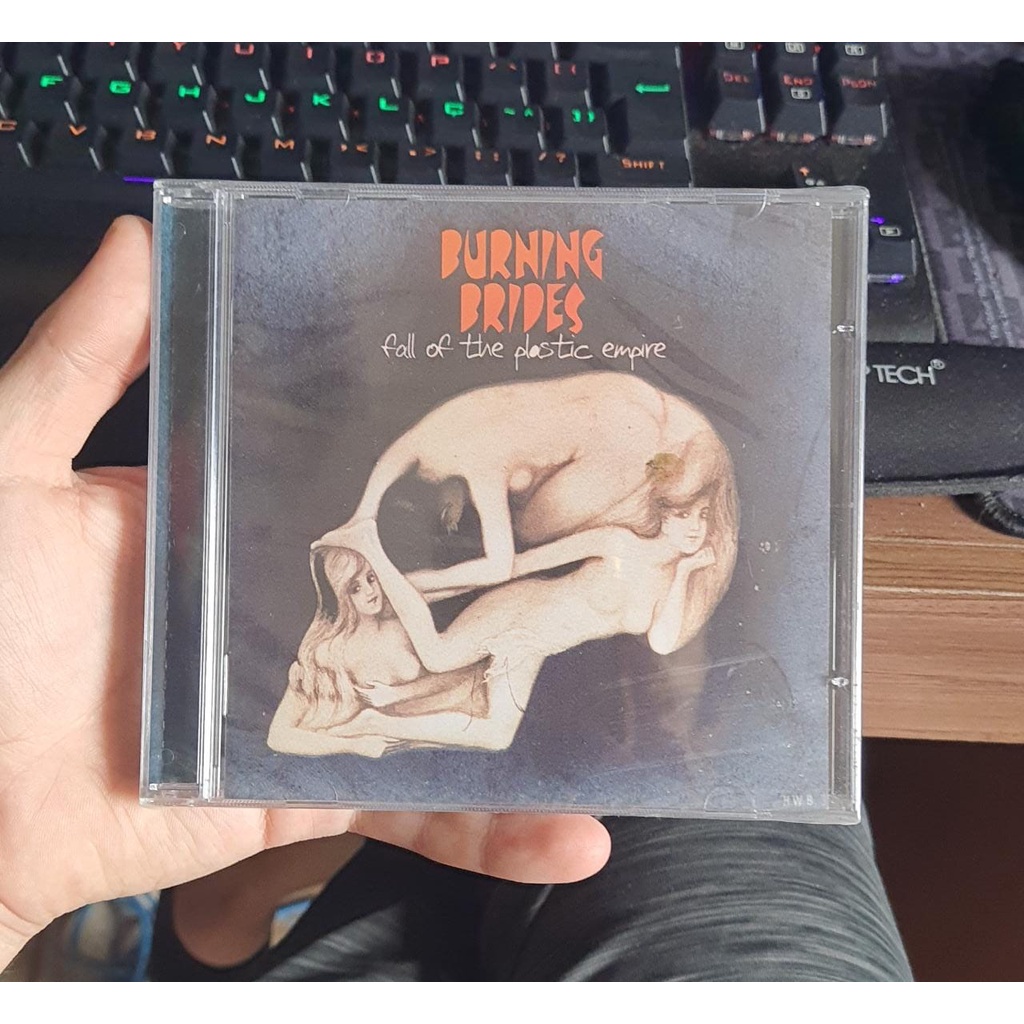 CD Burning Brides - Fall of the plastic Empire (Lacrado!!) Banda Americana de Hard Rock