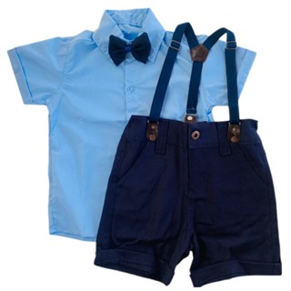 CONJUNTO BATIZADO PAJEM de menino social infantil para casamento