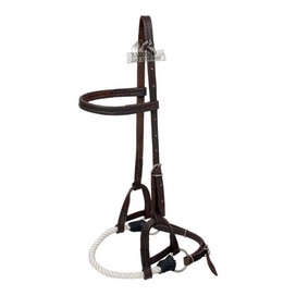 Cabeçada side pull para cavalo direto da fabrica Promoção Cabeçada produzida artesanalmente em couro de búfalo com focinheira cavalgada montaria oferta do dia