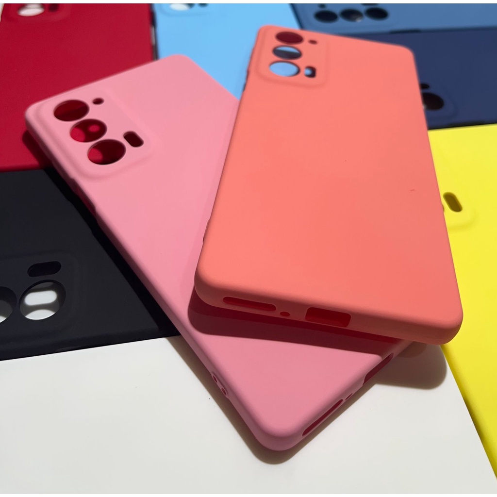 Capa Protetora Motorola Edge 20 Silicone Proteção de Câmera Interior Aveludado Macia TPU Premium
