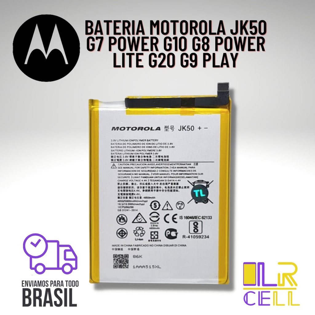 Bateria Motorola JK50 para modelos G7 power/G10/G8 power lite/G20/G9 play