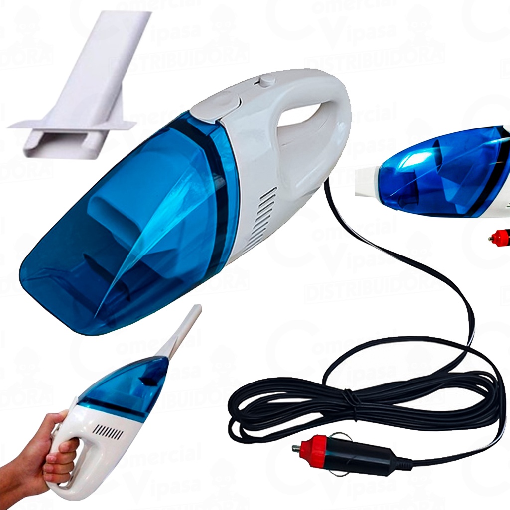 Aspirador de Pó Automotivo Portátil Carro Veicular Com Bico Para Canto 60W 12V em Oferta na Shopee