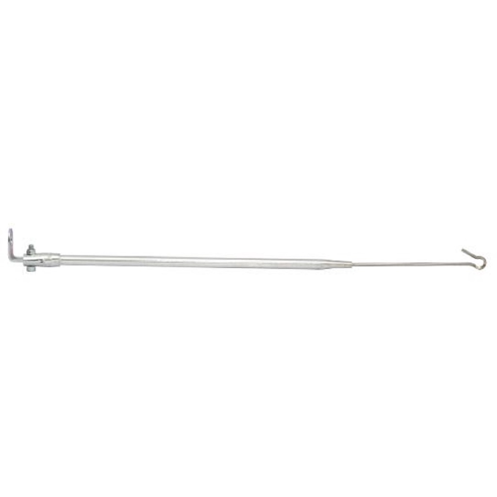 Antena cromado corta linha chilena cerol pipa 2 estágio p/ retrovisor para moto