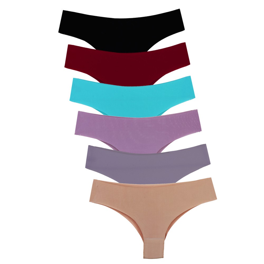 Kit 10 Calcinha Sem Costura Ice Silk Tanga Laser Alta Qualidade Sortido em Oferta na Shopee