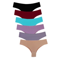 Kit 10 Calcinha Sem Costura Ice Silk Tanga Laser Alta Qualidade Sortido